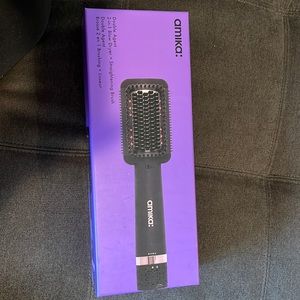 Amika double agent 2 in 1 blow dryer + straightening brush